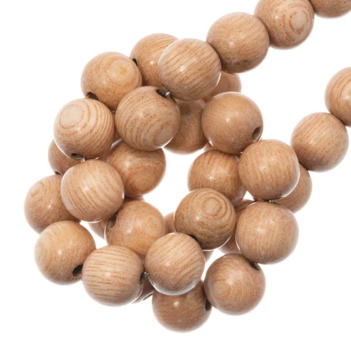Runde Holzperlen 8 mm