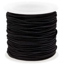 Elastische Kordel (0,8 mm) Black (35 Meter)