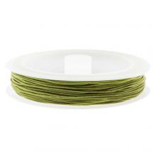 Nylonschnur (0.5 mm) Olive Green (25 Meter)