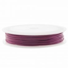 Wachsschnur Polyester (1.5 mm) Mulberry Purple (10 Meter)