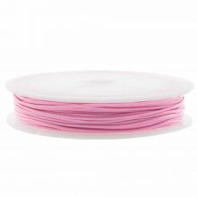 Wachsschnur Polyester (1 mm) Candy Pink (15 Meter)