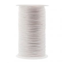 Wachsschnur Baumwolle (ca. 1.5 mm) White (500 Meter)
