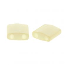 Miyuki Tila (5 x 5 mm) Butter Cream Ceylon (50 Stück)