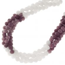 Perlenmischung - Glasperlen (4 mm) Argyle Purple (195 Stück)