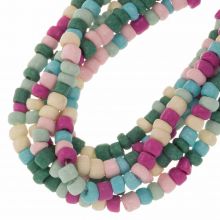 Perlenmischung - Rocailles (3 - 4 mm) Mix Color Joy (700 Stück)
