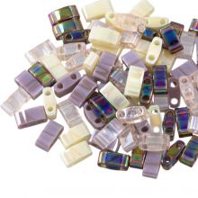 Miyuki Tila Mischung (5 x 2.3 mm) Soft Lilac (80 Stück)