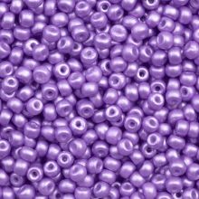 DQ Rocailles Matt (3 mm) Ultra Violet Pearlshine (15 Gramm)