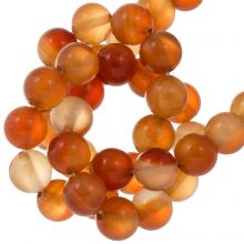Karneol Perlen (4 mm) 100 Stück