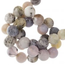 Weisse Afrikanische Opal Perlen (6 mm) 60 Stück