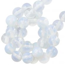 Opalith Perlen (6 mm) 62 Stück