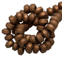 Hämatit Perlen (4 x 2.5 mm) Copper (155 Stück)