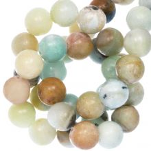 Amazonit Perlen (10 mm) 36 Stück