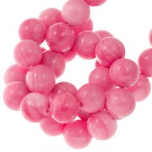 Muschelperlen (8 mm) Candy Pink (49 Stück)