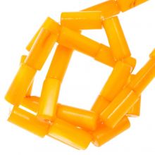 Muschelperlen (10 x 4 mm) Orange (36 Stück)