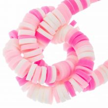Polymer Perlen (4 x 1 mm) Sachet Pink (300 Stück)