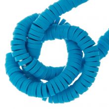 Polymer Perlen (4 x 1 mm) Azure Blue (350 Stück)