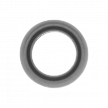 Edelstahl Perlen (5 x 2 mm) Altsilber (50 Stück)
