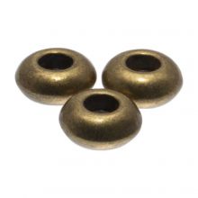 Metallperlen (4 mm) Bronze (40 Stück)