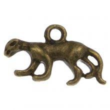 Charm Panther (11 x 18 x 3 mm) Bronze (25 Stück)