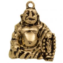 Charm Buddha (28 x 22) Gold (5 Stück)