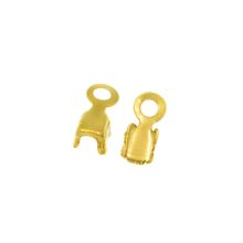 Strasskette Klammer (2.4 mm) Gold (20 Stück)