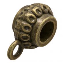 Charmträger (Innenmaß 3.3 mm) Bronze (10 Stück)