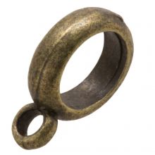 Charmträger (Innenmaß 11 mm) Bronze (10 Stück)