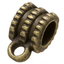 Charmträger (Innenmaß 4 mm) Bronze (10 Stück)