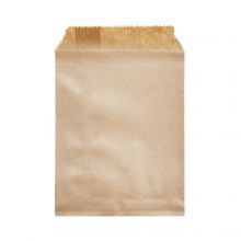 Geschenktüten Kraftpapier Blanko (10 x 13 cm) Brown (10 Stück)