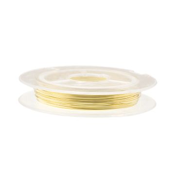 Kupferdraht (0.3 mm) Gold (10 Meter) 