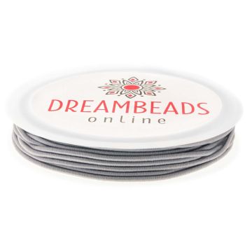 Elastische Kordel (0.5 mm) Grey (20 Meter)