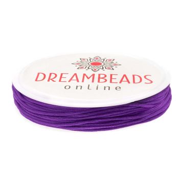 Satinkordel (2 mm) Royal Purple (8 Meter)