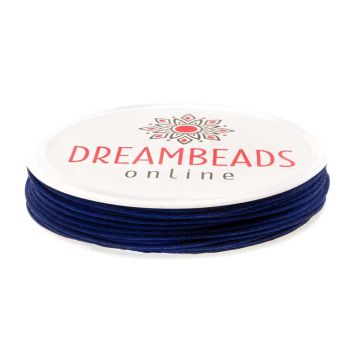 Satinkordel (2 mm) Royal Blue (8 Meter)