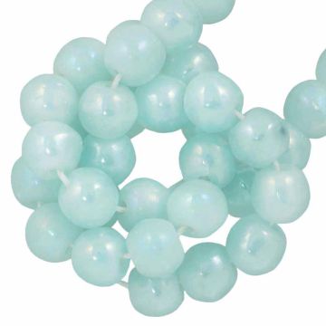 Glasperlen Perlmutt Optik (4 mm) kleur (235 Stück)