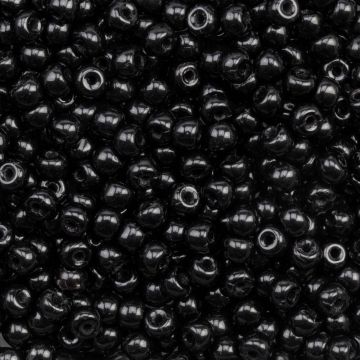 DQ Rocailles (2 mm) Black (10 Gramm)