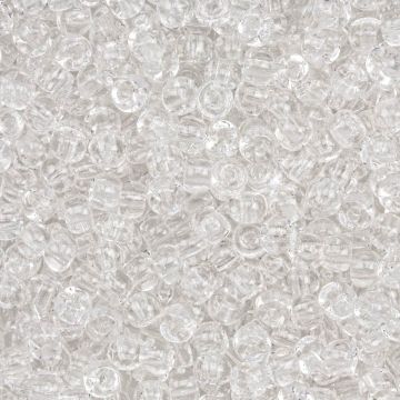 DQ Rocailles (3 mm) Transparent (25 Gramm)