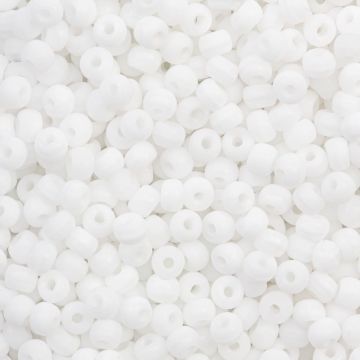 DQ Rocailles (4 mm) White (15 Gramm)