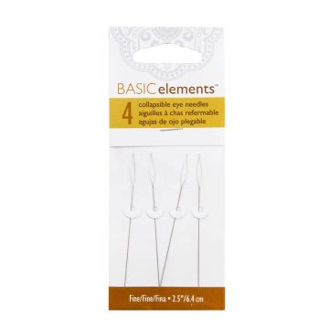 Beadsmith Flexible Nadel mit grossem Öhr (6.4 cm) 4 Stück