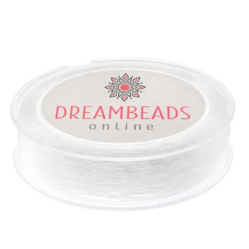 Topqualität Elastikfaden (1 mm) 25 Meter (Transparent)