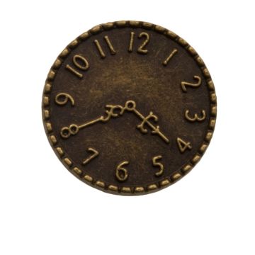 Schiebeperle (Innenmaß 10 x 2 mm) Bronze (10 Stück)