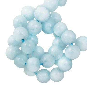 Aquamarin Perlen (4 mm) 95 Stück