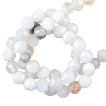 Regenbogen Mondstein Facettperlen (1.5 mm) 180 Stück