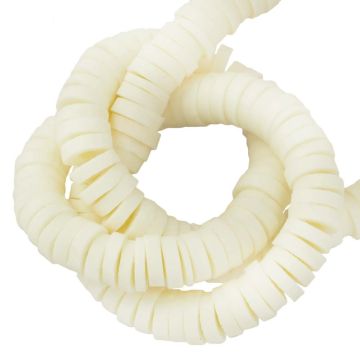 Polymer Perlen (4 x 1 mm) Cream (300 Stück)