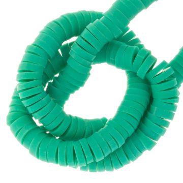 Polymer Perlen (4 x 1 mm) Turquoise (350 Stück)