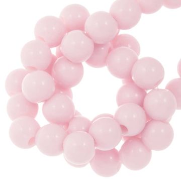 Acrylperlen (4 mm) Baby Pink (500 Stück)