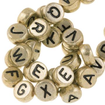 letterkralen goud kleur