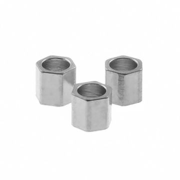 Edelstahl Perlen (2 x 2 mm) Altsilber (25 Stück)