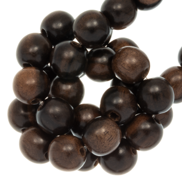 Holzperlen ebony runde perlen