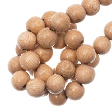 Runde Holzperlen 8 mm