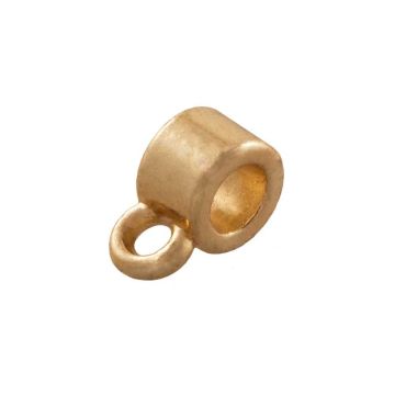 Charmträger (Innenmaß 1 mm) Gold (10 Stück) 